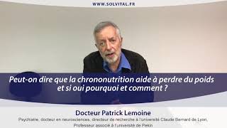 Chrononutrition pour maigrir  Peuton dire que la chrononutrition aide à perdre du poids [upl. by Nylsor]