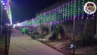 LED pixel 10×60 thoranam 4 pieces nice designs video in Telugu by svasu [upl. by Assyla483]