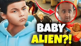 Cuando Baby Alien Entra A GTA RP [upl. by Ynner]