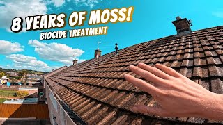 8 YEARS OF MOSS Biocide Roof Treatment [upl. by Jarvis]