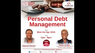 Personal Debt Management [upl. by Orsini]