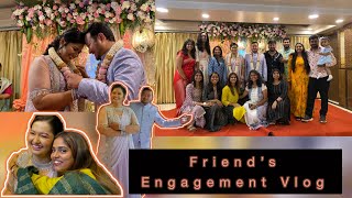 Kajal Akka Engagement Vlog  Krutika Ravindra  Friends  Vlog  Bangalore  YouTube [upl. by Amerigo334]