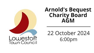 Arnolds Bequest Charity Board AGM [upl. by Talyah]