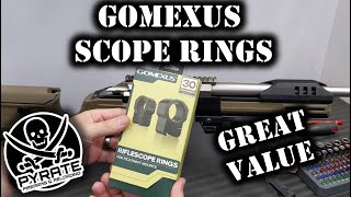 Gomexus 30mm Scope Rings  Lightweight Aluminum amp Great Value  Review [upl. by Geiger774]