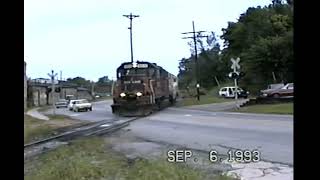 SOO Line Rutledge Hill in Ottumwa Iowa September 6 1993 [upl. by Kylstra713]