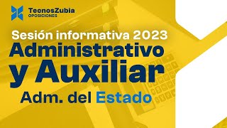 Oposiciones Administrativos y Aux Administrativos del Estado [upl. by Cacilia]