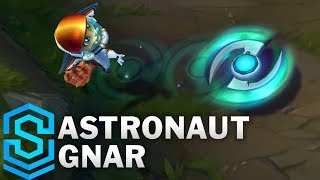 Astronaut Gnar Skin Spotlight  League of Legends [upl. by Frey75]