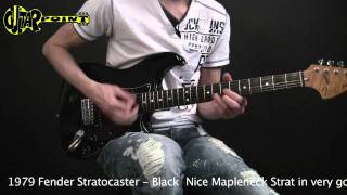 1979 Fender Stratocaster Black  GuitarPoint Vintage [upl. by Raphael]