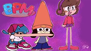 The BPM Crew FULL Friday Night Funkin’ X Scratchin’ Melodii X PaRappa The Rapper Comic Dub [upl. by Yirinec]