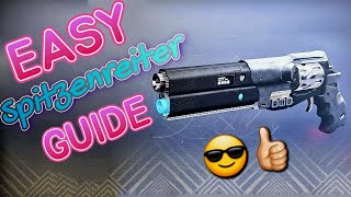 DESTINY 2 EASY SPITZENREITER GUIDE  Raub Schlachtfeld Europa [upl. by Cirillo]