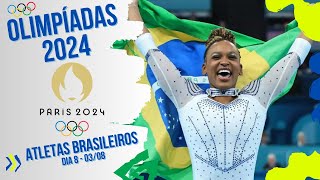 Olimpíadas 2024 Dia 8  Brasileiros Brilham em Paris e Conquistam Mais Medalhas [upl. by Lati573]