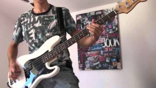 The Devil Takes Care Of His Own  Band Of Skulls BASS COVER WITH TABS [upl. by Ylatfen682]