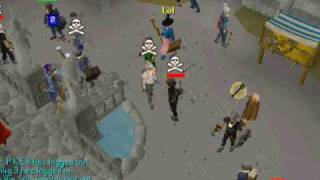 X Pkerk0 X Runescape P2P PvP Vid 1 97 Cb Berserker Pure 99 Str 99 Mage D Claw and AGS PKing [upl. by Piero]