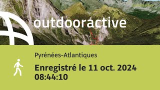 randonnée dans les PyrénéesAtlantiques Enregistré le 11 oct 2024 084410 [upl. by Constant]