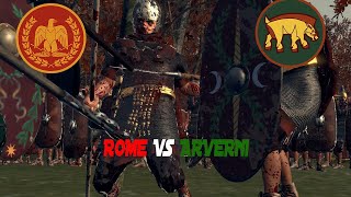 Rome Vs Arverni  Caesar Gallic Wars 5850 BC [upl. by Bobinette186]