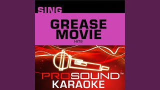 Grease Karaoke Lead Vocal Demo In the Style of Franki Valli [upl. by Sirap]