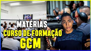 SAIBA QUAIS SÃO AS MATÉRIAS ESTUDADAS NO CURSO DE FORMAÇÃO DA GUARDA CIVIL MUNICIPAL gcm [upl. by Niroht409]