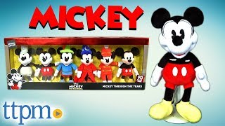 Mickey The True Original Mickey Through The Years Stuffed Toy Collection from Just Play [upl. by Queri]