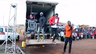 PRESENTER KAI AND JOSE KALESON IN KITALE  NATAK DAWA [upl. by Sigismondo]