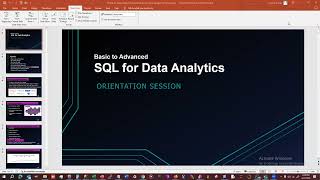 SQL for Data Analytics Demo Session  April 2024 sql analytics datascience server [upl. by Novaj]