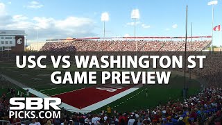 USC Trojans vs Washington St Cougars Betting Preview  College Football Picks  Week 5 [upl. by Yrrap]