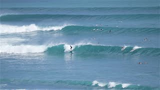 Balangan Reopens To A Nice Swell Surfing Bali [upl. by Dorothi950]