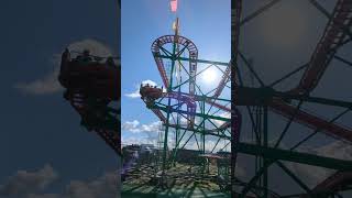 The Crazy Mouse Ride At Brean Theme Park [upl. by Epolenep]