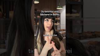 Du betrittst eine Bäckerei in Berlin 🥖🍪🥐🍞 comedy humor lustigevideos funny pov lustig [upl. by Amadas]