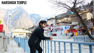 Joshimath  Narsingh Mandir  Surrounded by Mountains [upl. by Aleekat]