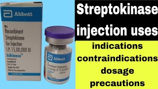 streptokinase injection uses [upl. by Adiaj]