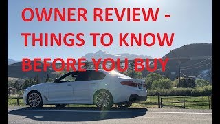 BMW M550i Owner InDepth Review  Before You Buy a BMW [upl. by Francisco]