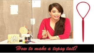 FOMO  How To Make A Topsy Tail Hindi [upl. by Acirea]