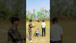 Indian army salute kon jada pavarfull hai youtubeshorts indianarmy trendingshorts comedy [upl. by Yseulte]