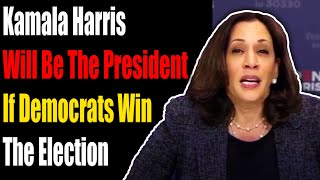 Kamala Harris Gaffe Slips and Says quotHarris Administrationquot [upl. by Sirromal925]