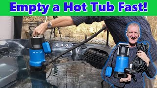 The Best Way to Quickly Empty Your Hot Tub [upl. by Mosra]