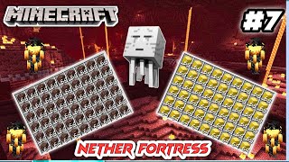 Can I FIND GOLD BLOCK Or Ancient DEBRIS In NETHER FORTRESS  Minecraft PE GAMEPLAY 7  AGOP [upl. by Ednargel]