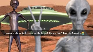 ALIENS INVADE EARTH kinda MINI MOVIE [upl. by Elene]