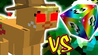 APPLEJACK VS LUCKY BLOCK RAINBOW MINECRAFT LUCKY BLOCK CHALLENGE [upl. by Maril]