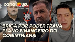 CORINTHIANS TEM UMA GUERRA DE PODER QUE ATRAPALHA O PLANO DE RECUPERAÇÃO ECONÔMICA DIZ PVC [upl. by Milford448]