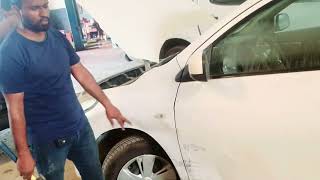 car fender dent repair car door dent repair shortsfeed viralvideo tending [upl. by Lerner]