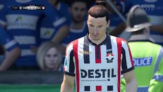 PEC Zwolle Vs Willem IIDutch Eredivisie II FIFA 19 Gameplay [upl. by Nosnhoj]