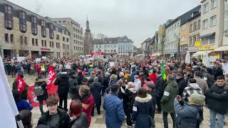 Bad Kreuznach Germany January 30 2024 Demokratie Verteidigen demo [upl. by Rocher475]