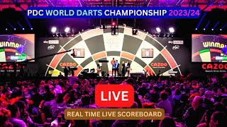 202324 PDC World Darts Championship LIVE Score UPDATE Today Final Match Jan 03 2024 [upl. by Levana]