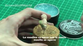 Usos Vaselina Escultor con Sculpey  Parte 12 [upl. by Aikim429]