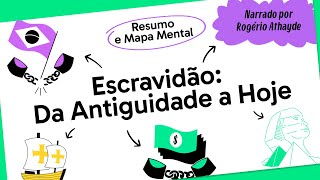 HISTÓRIA DA ESCRAVIDÃO  QUER QUE DESENHE  MAPA MENTAL  DESCOMPLICA [upl. by Arica140]