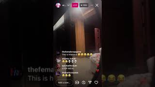 12624Nicki Minaj goes wild on Megan Instagram live [upl. by Svetlana893]