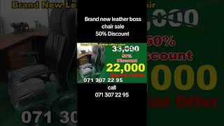 Barand new office boss chair 50 discount sale [upl. by Yahska8]