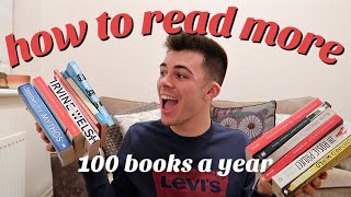 HOW TO READ MORE how i read 100 books a year 📚 [upl. by Yemar]