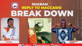 BREAKDOWN Shaban Dissed Maccasio As A Reply To Raw Rap [upl. by Irama694]