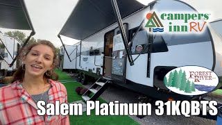 Forest River RVSalem Platinum31KQBTS  by Campers Inn RV – The RVer’s Trusted Resource [upl. by Seugram]